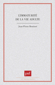 Picture of L'immaturité de la vie adulte