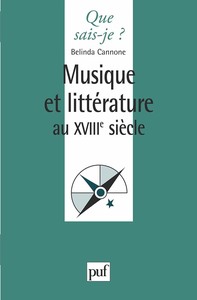 Image de Musique et littérature au XVIIIe siècle