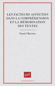 Picture of Les facteurs affectifs dans la compréhension et la mémorisation des textes