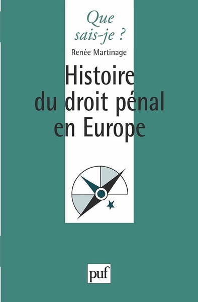 Picture of histoire du droit pénal en Europe