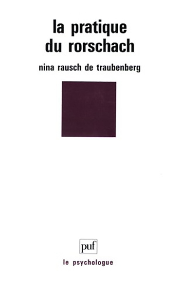 Picture of La pratique du Rorschach