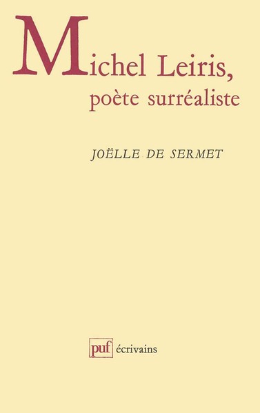 Picture of Michel Leiris, poète surréaliste