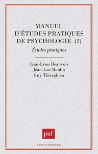 Picture of Manuel d'études pratiques de psychologie