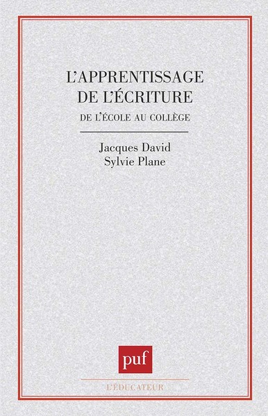 Picture of L'apprentissage de l'écriture de l'école au collège