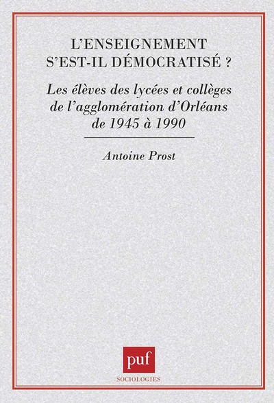 Picture of Enseignement s'est-il démocratisé?