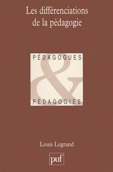Picture of Les différenciations de la pédagogie