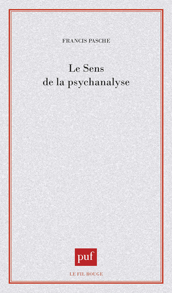 Picture of Le sens de la psychanalyse