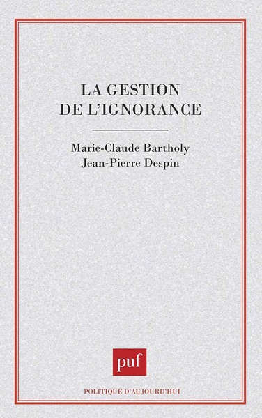 Image de La gestion de l'ignorance