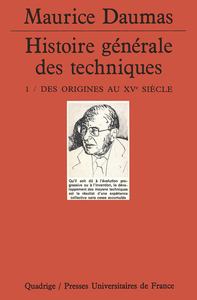 Picture of Histoire générale des techniques. Tome 1