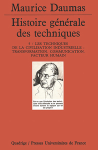 Picture of Histoire générale des techniques. Tome 5
