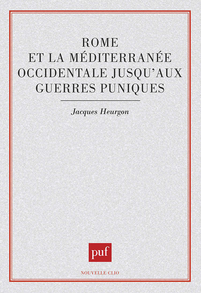 Image de Rome et la Méditerranée occidentale jusqu'aux guerres puniques