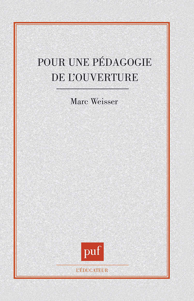 Image de Pour une pédagogie de l'ouverture