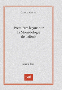 Image de Premières leçons sur " la Monadologie " de Leibniz