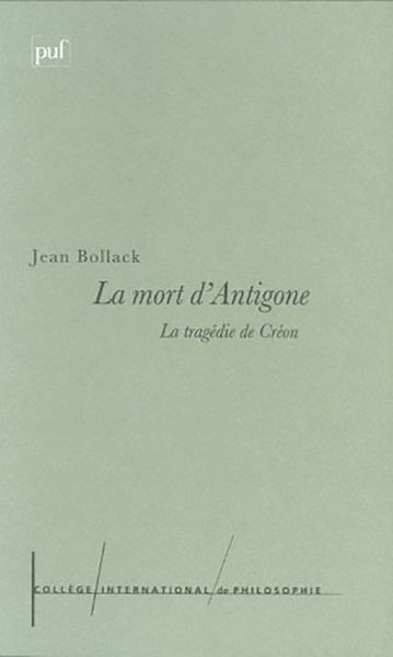 Image de La mort d'Antigone