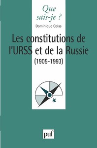Picture of Les constitutions de l'URSS et de la Russie