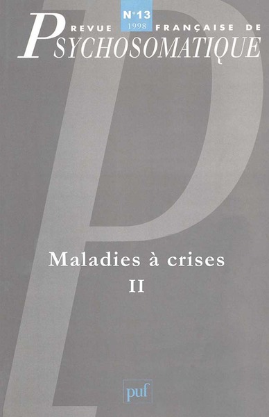 Picture of Revue française de psychosomatique n° 13 (1998)