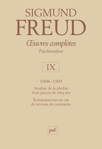 Picture of Œuvres complètes - psychanalyse - vol. IX : 1908-1909