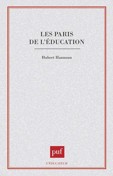 Picture of Les paris de l'éducation