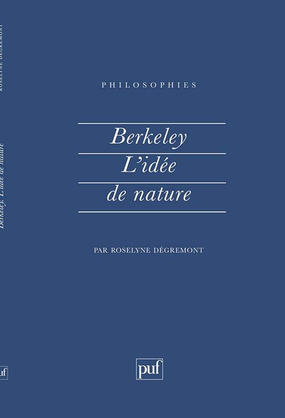 Image de Berkeley. l'idée de nature