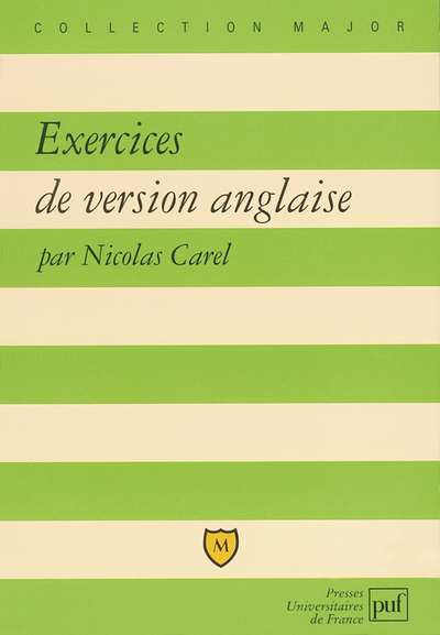 Picture of Exercices de version anglaise