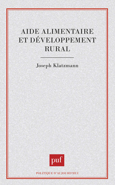 Picture of Aide alimentaire et développement rural