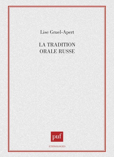 Picture of La tradition orale russe