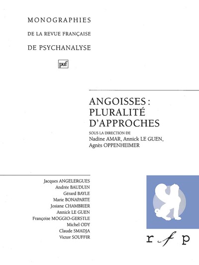 Image de Angoisses : pluralité d'approches. Volume 2