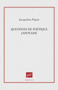 Image de Questions de poétique japonaise