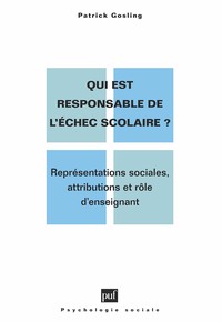 Image de Qui est responsable de l'échec scolaire?