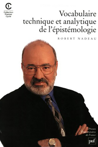 Picture of Vocabulaire technique et analytique de l'épistémologie