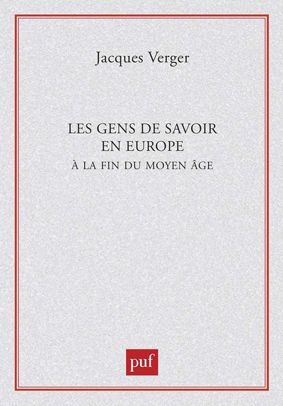 Picture of Les gens de savoir en Europe à la fin du Moyen Âge