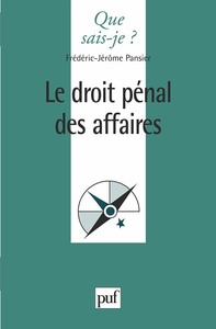 Picture of Le droit pénal des affaires