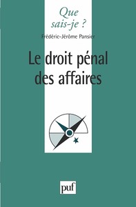 Picture of Le droit pénal des affaires