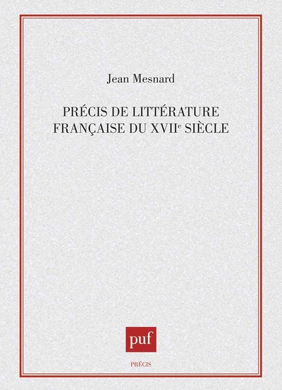 Image de Précis de littérature française du XVIIe siècle