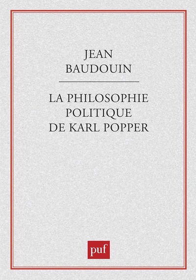 Image de La philosophie politique de Karl Popper