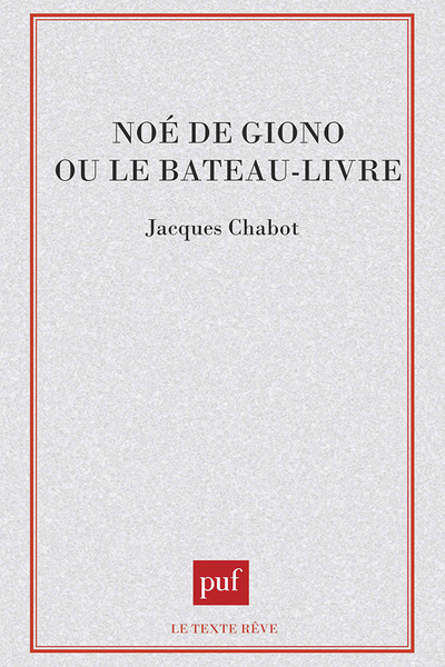 Picture of Noe de Giono ou le bateau-livre