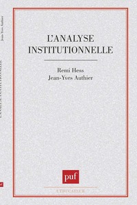 Image de L'analyse institutionnelle