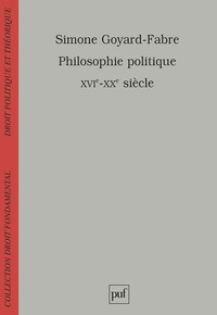 Image de Philosophie politique (XVIe-XXe siècle)