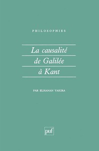 Image de La causalité de Galilée à Kant