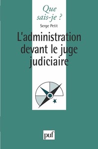 Picture of L'administration devant le juge judiciaire
