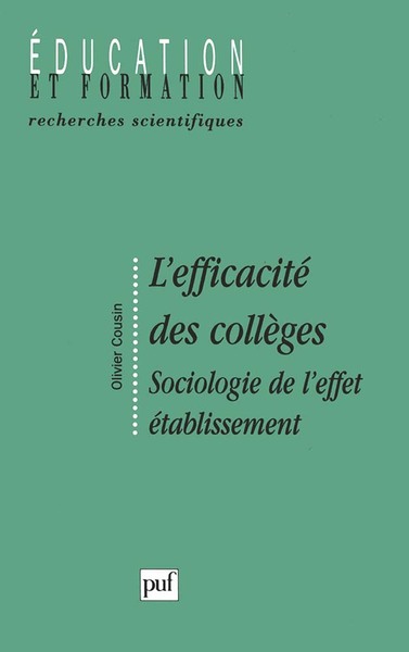 Picture of L'efficacité des collèges