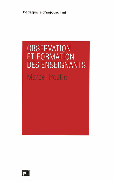 Picture of Observation et formation des enseignants