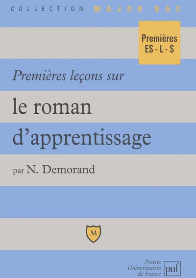 Picture of Premières leçons sur le roman d'apprentissage