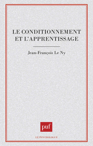 Picture of Le conditionnement et l'apprentissage