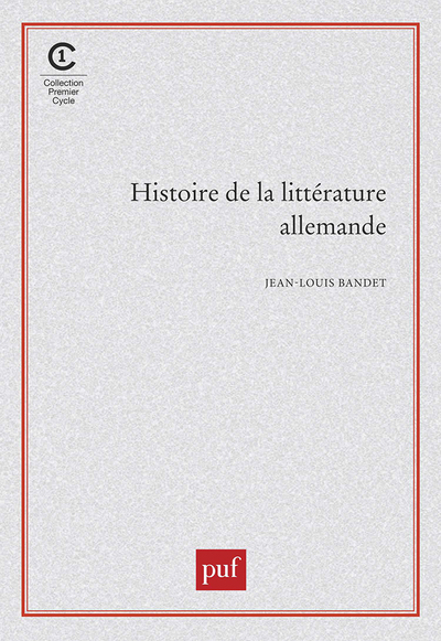 Picture of Histoire de la littérature allemande