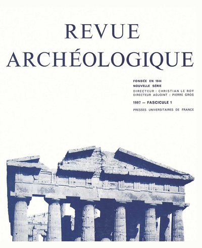 Image de Revue archéologique 1997, n° 1