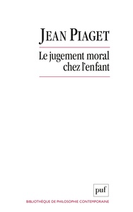 Picture of Le jugement moral chez l'enfant