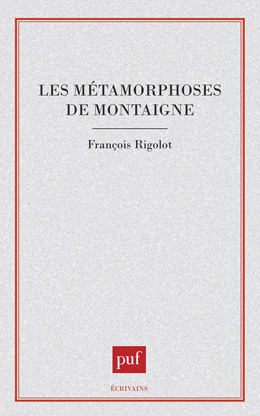 Image de Les métamorphoses de Montaigne