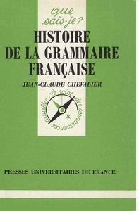 Image de Histoire de la grammaire française