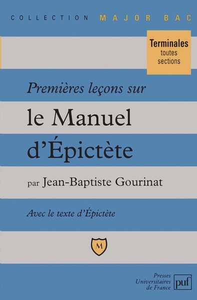Picture of Premières leçons sur le « Manuel » d'Épictète